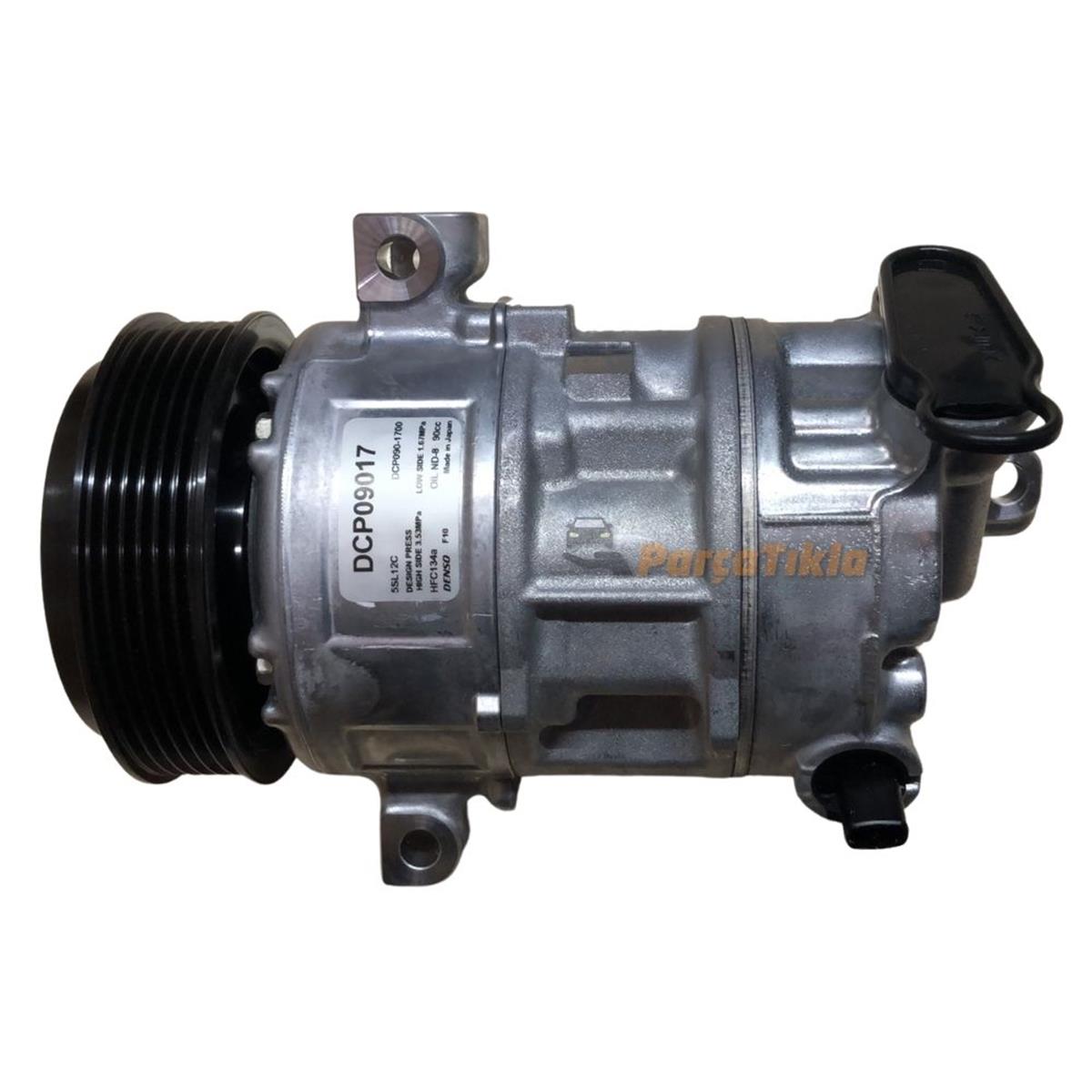 Klima Kompresörü 12v 6pk Doblo Linea Punto 1,6 Multijet Fıat Brava Bravo Punto Evo Idea Acp681000 Doblo Lınea 55701201 Dcp09017 | Denso Dcp09017
