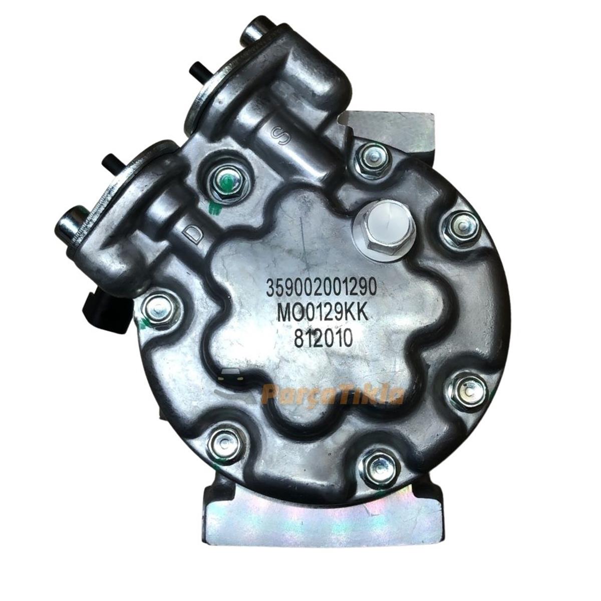 Klima Kompresörü 12v 6pk Ford Focus Iı 2 Cmax 1.6 Tdcı Mazda 3 Volvo S40 3m5h19d629kg Rm3m5h19d629kg | Marellı 359002001290