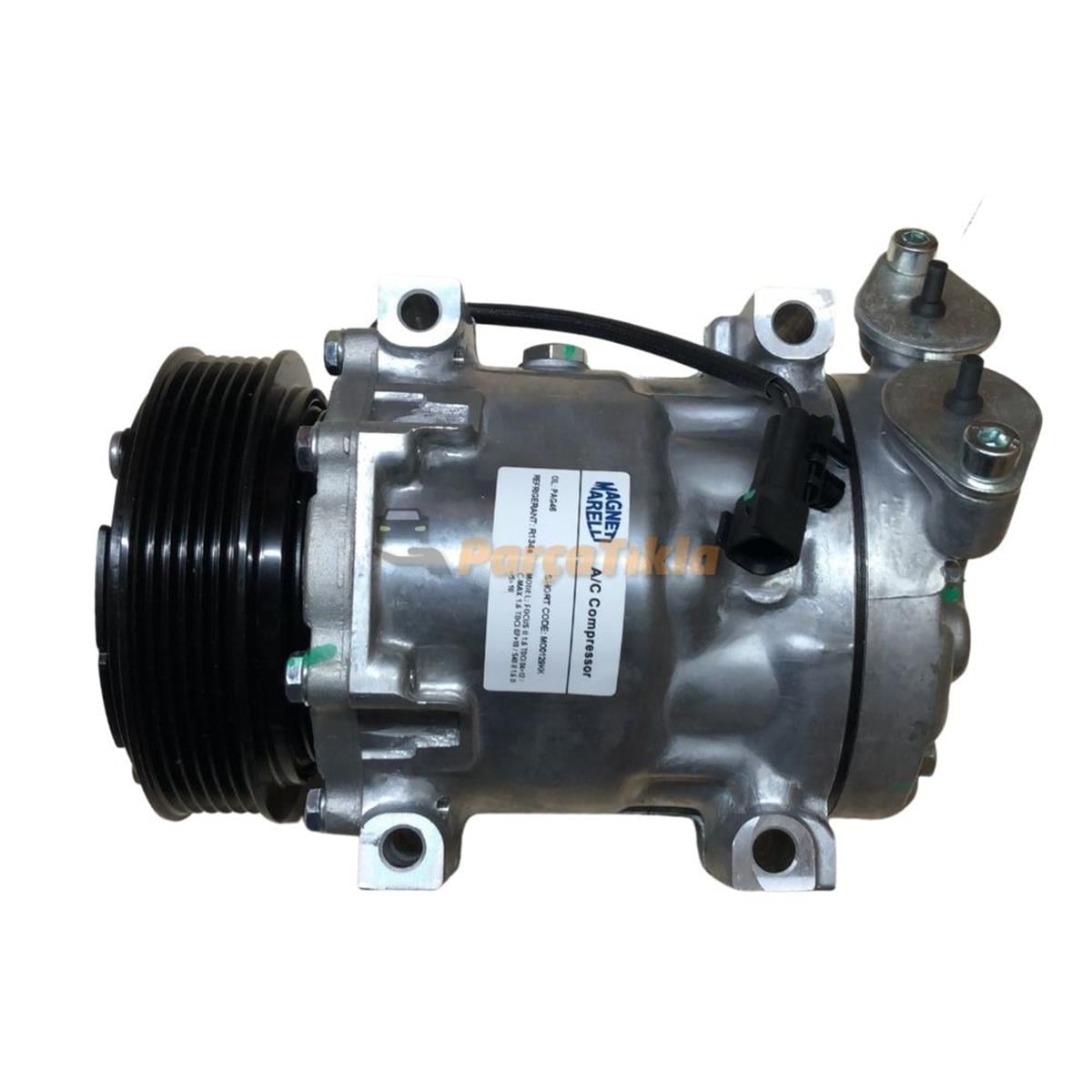 Klima Kompresörü 12v 6pk Ford Focus Iı 2 Cmax 1.6 Tdcı Mazda 3 Volvo S40 3m5h19d629kg Rm3m5h19d629kg | Marellı 359002001290