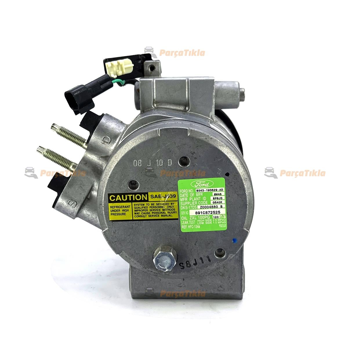 Klima Kompresörü 12v 6pk Ford Ranger Focus Transit Ford Focus 2.0l 2008-11 Connect Connet 8s4319d629ac 8s4319d629ad | Fomoco 8s4319d629ad