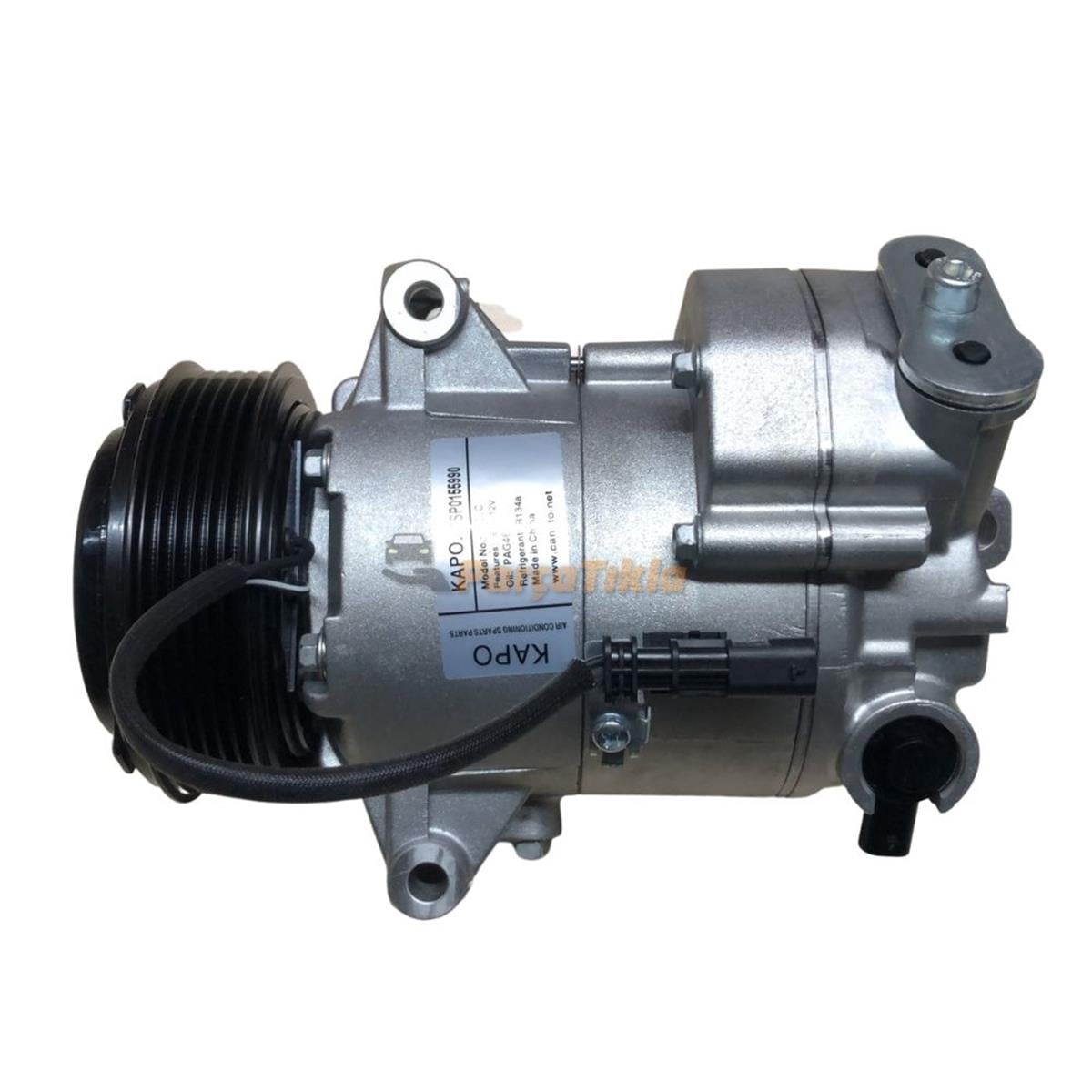 Klima Kompresörü 12v 6pk Opel Astra J 2014 1.6 Cdti Kapo Tsp0155990 155990 Kasnak Çapı:110mm | Kapo Tsp0155990