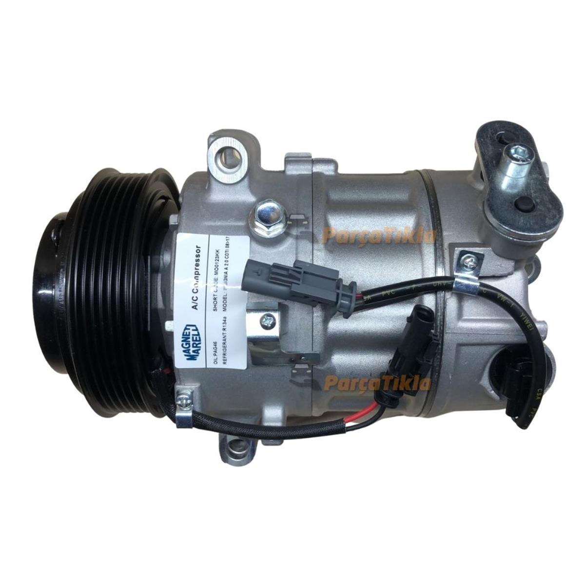 Klima Kompresörü 12v 6pk Opel Insıgnıa 1,6 Benzınlı Önden Bobınlı Arkadan Valflı | Marellı 359002001230