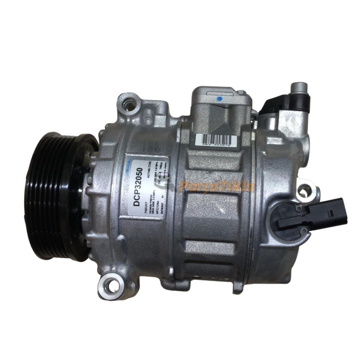 Klima Kompresörü 12v 6pk 100mm Vw Transporter T6 Crafter Amarok 2.0 Tdı Dcp32050 Dcp32077 Dcp32070 | Denso Dcp32050