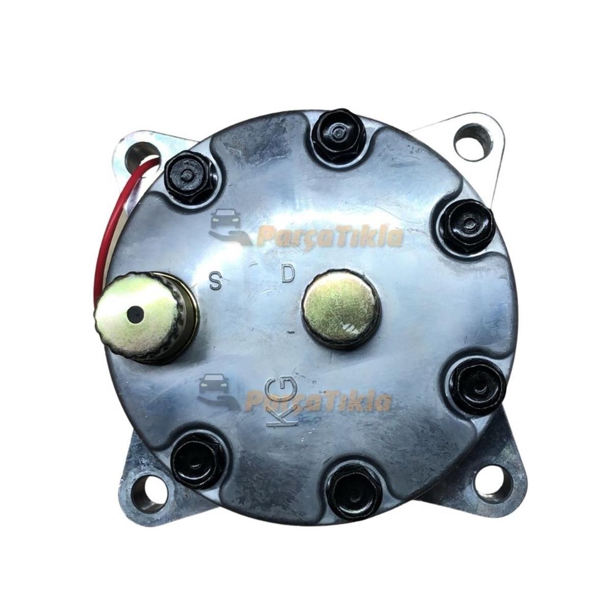 Klima Kompresörü 12v 8pk 7h15 Arkadan I.k İnce Kalın 119mm | Marellı 359002001770