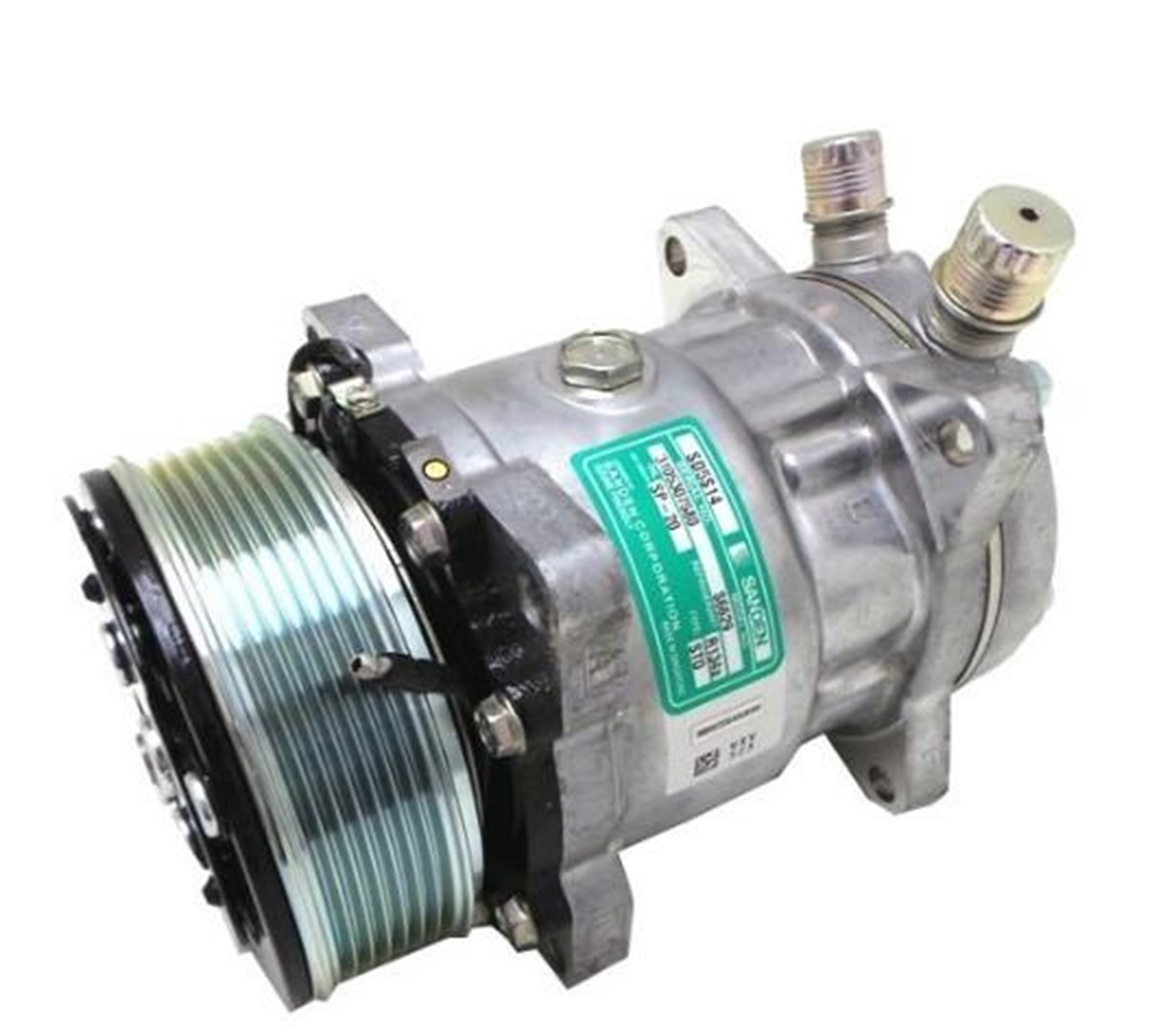 Klima Kompresörü 12v 7h15 8pk Üstten İ-k İnce Kalın 119mm Sanden8230 Sd8230 Sanden8028 Sd8028 | Marellı 359002001750