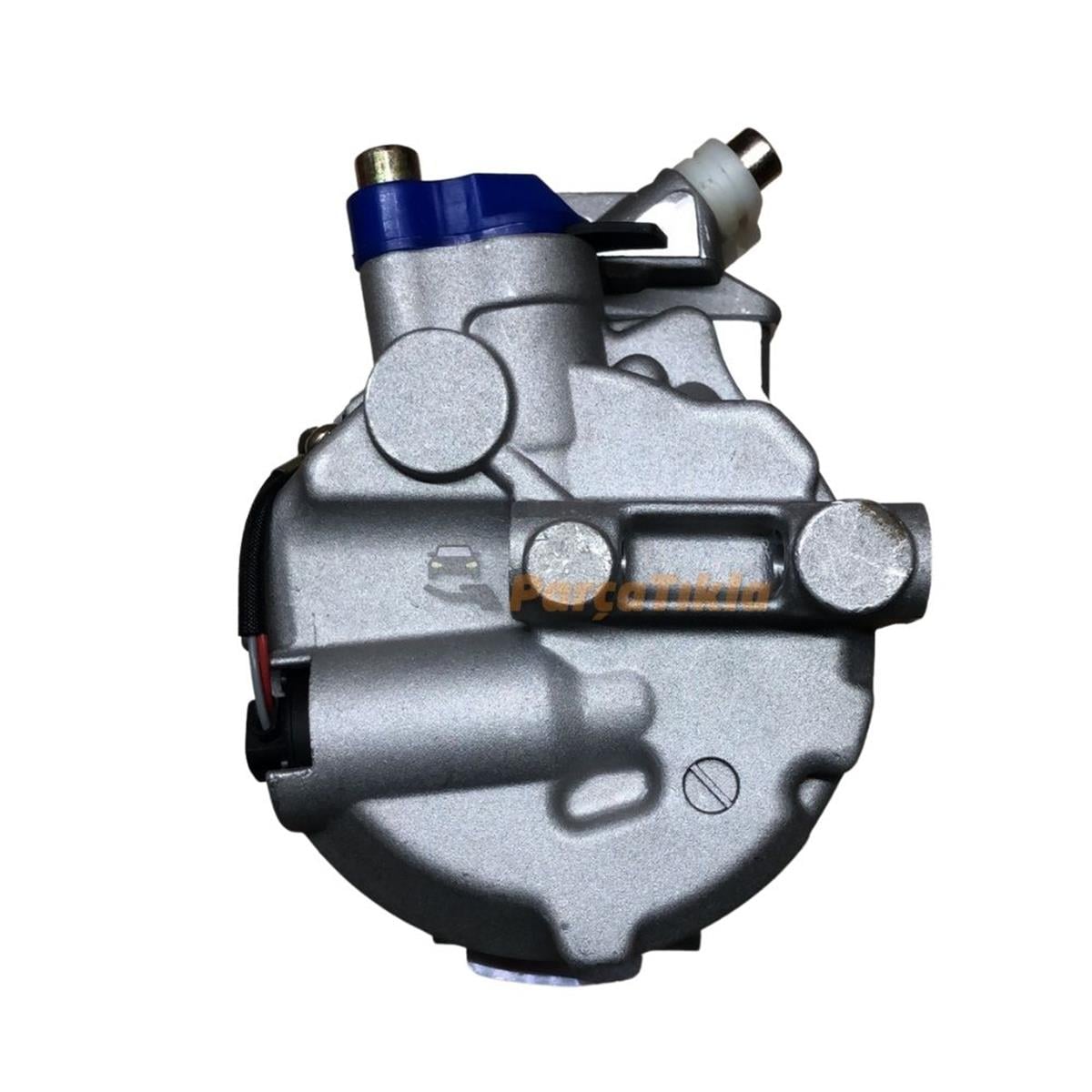 Klima Kompresörü 12v 7pk Vw Toureg Q7 V6 Motor Kapo 3d0820803r Kasnak Çapı: 112mm Dcp32051 | Kapo 3d0820803r