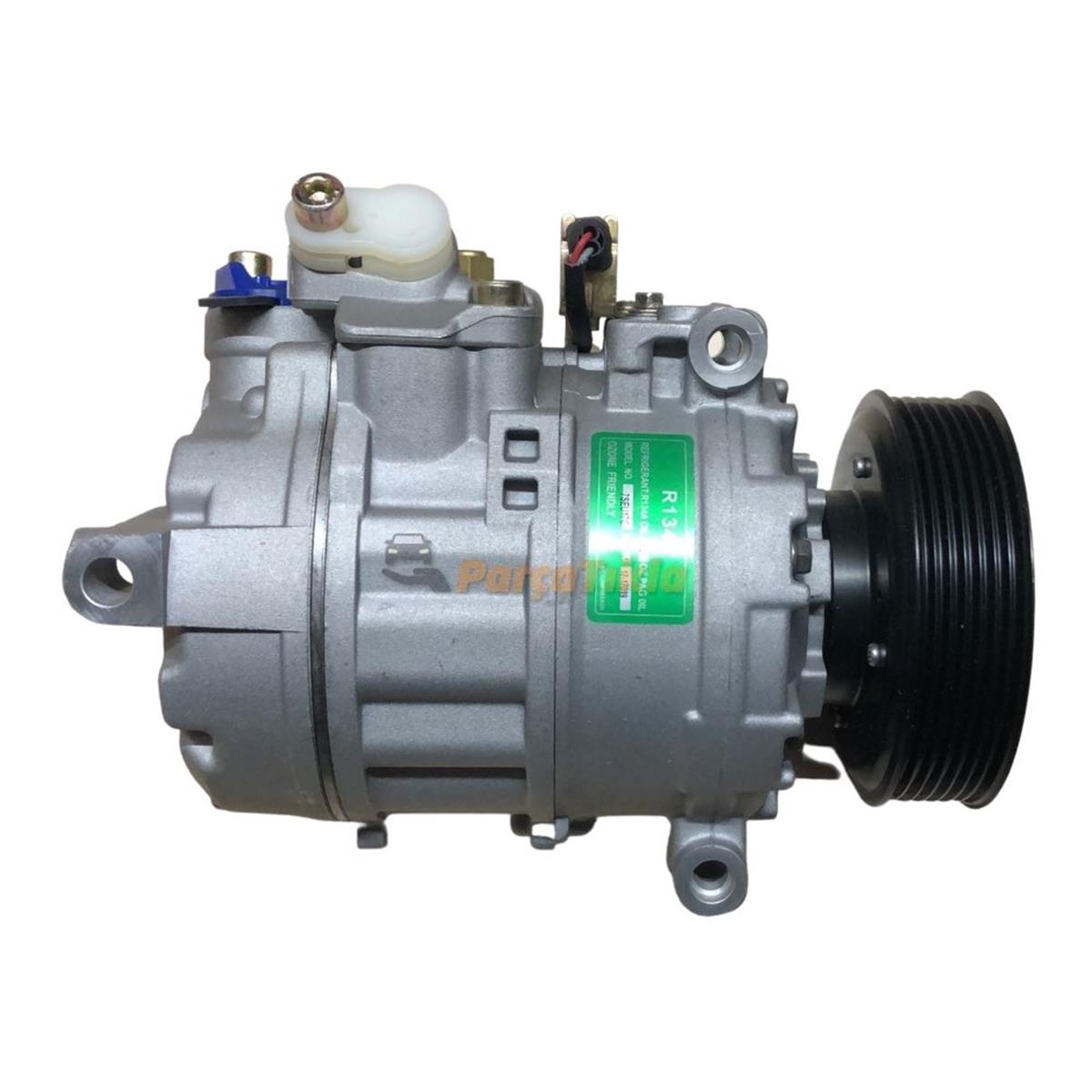 Klima Kompresörü 12v 7pk Vw Toureg Q7 V6 Motor Kapo 3d0820803r Kasnak Çapı: 112mm Dcp32051 | Kapo 3d0820803r