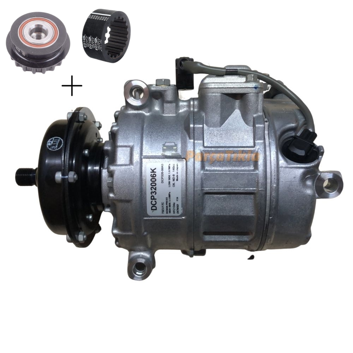 Klima Kompresörü 12v Vw Transporter T5 (kayışlı V Kasnaklı) Denso-----dcp32006 | Denso Dcp32006k