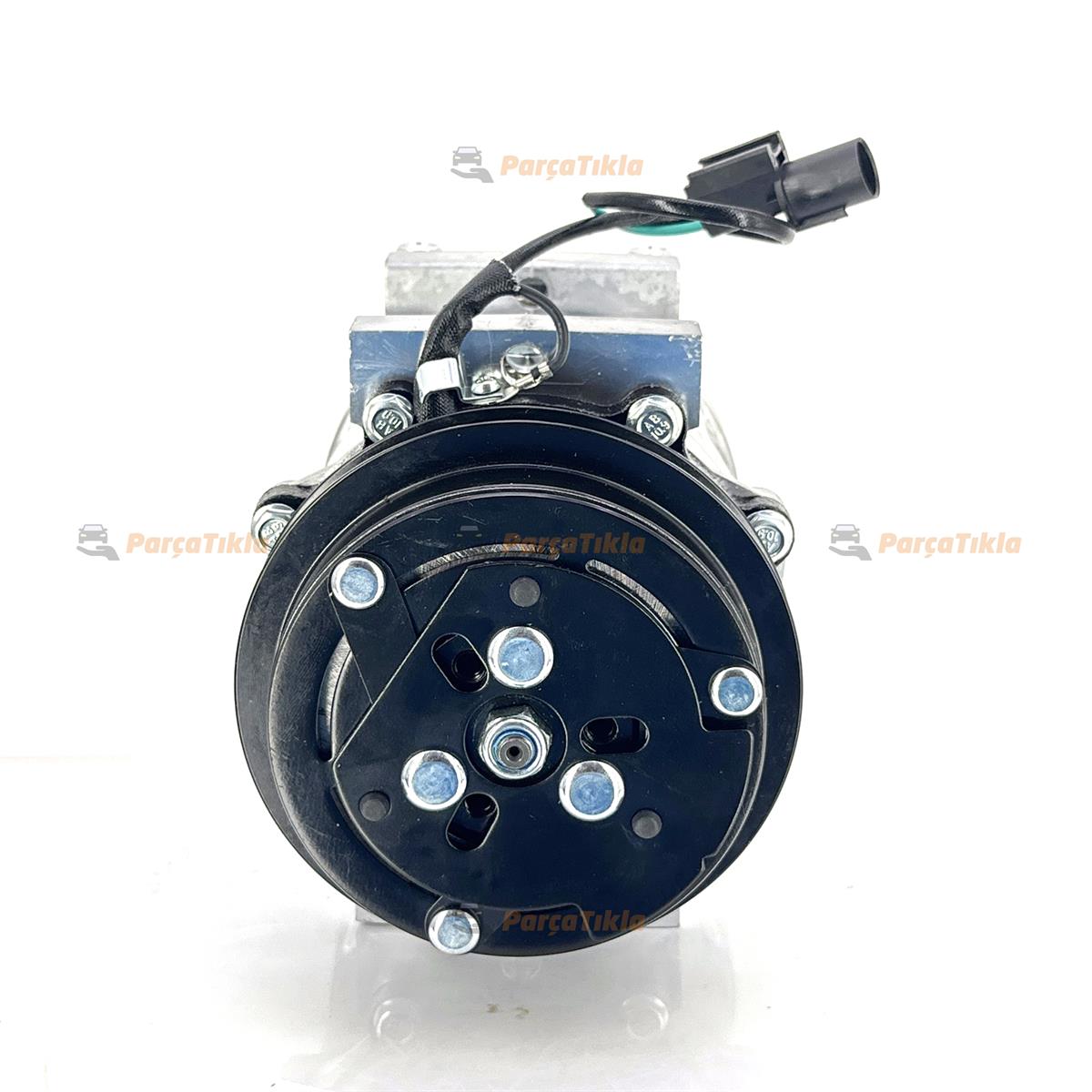Klima Kompresörü 24v 1pk 125mm V Kayış 7h15 Hidromek İş Makinesi Sumitomo Bloktan Baglantı Bağlantı 742094 | Lidpart K742094