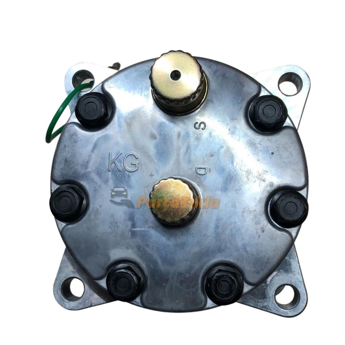 Klima Kompresörü 24v 7h15 2pk Arkadan İ-k 132mm İnce Kalın V Kayış | Marellı 359002001790