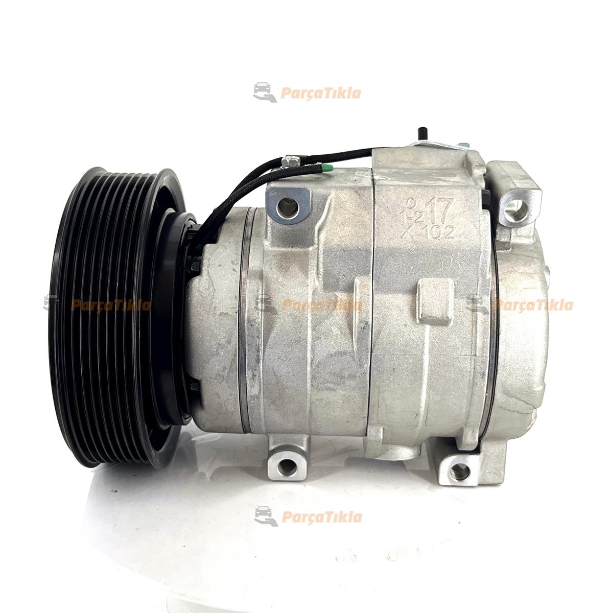 Klima Kompresörü 24v 8pk Kawasaki İş Makınası 10s15c 4472204713 | Lidpart K4472204713
