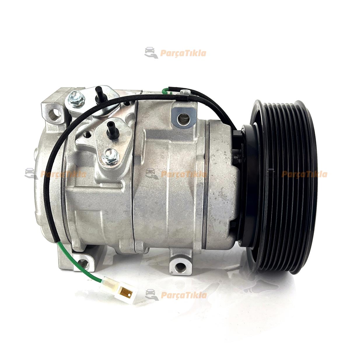 Klima Kompresörü 24v 8pk Kawasaki İş Makınası 10s15c 4472204713 | Lidpart K4472204713