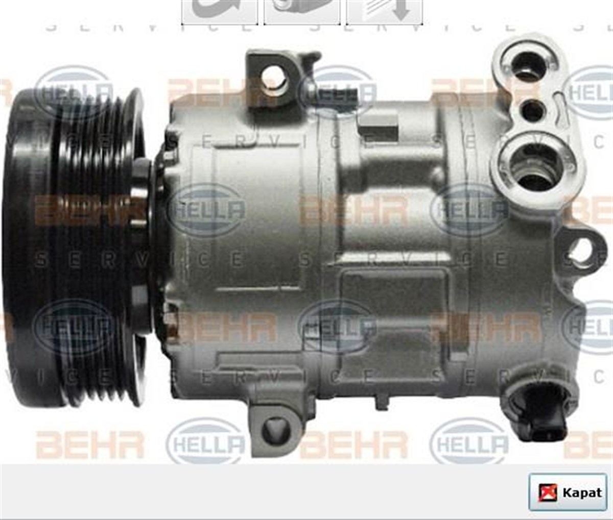 Klima Kompresörü //5pk// Opel Corsa D Corsa E //5pk// | Denso Dcp20021