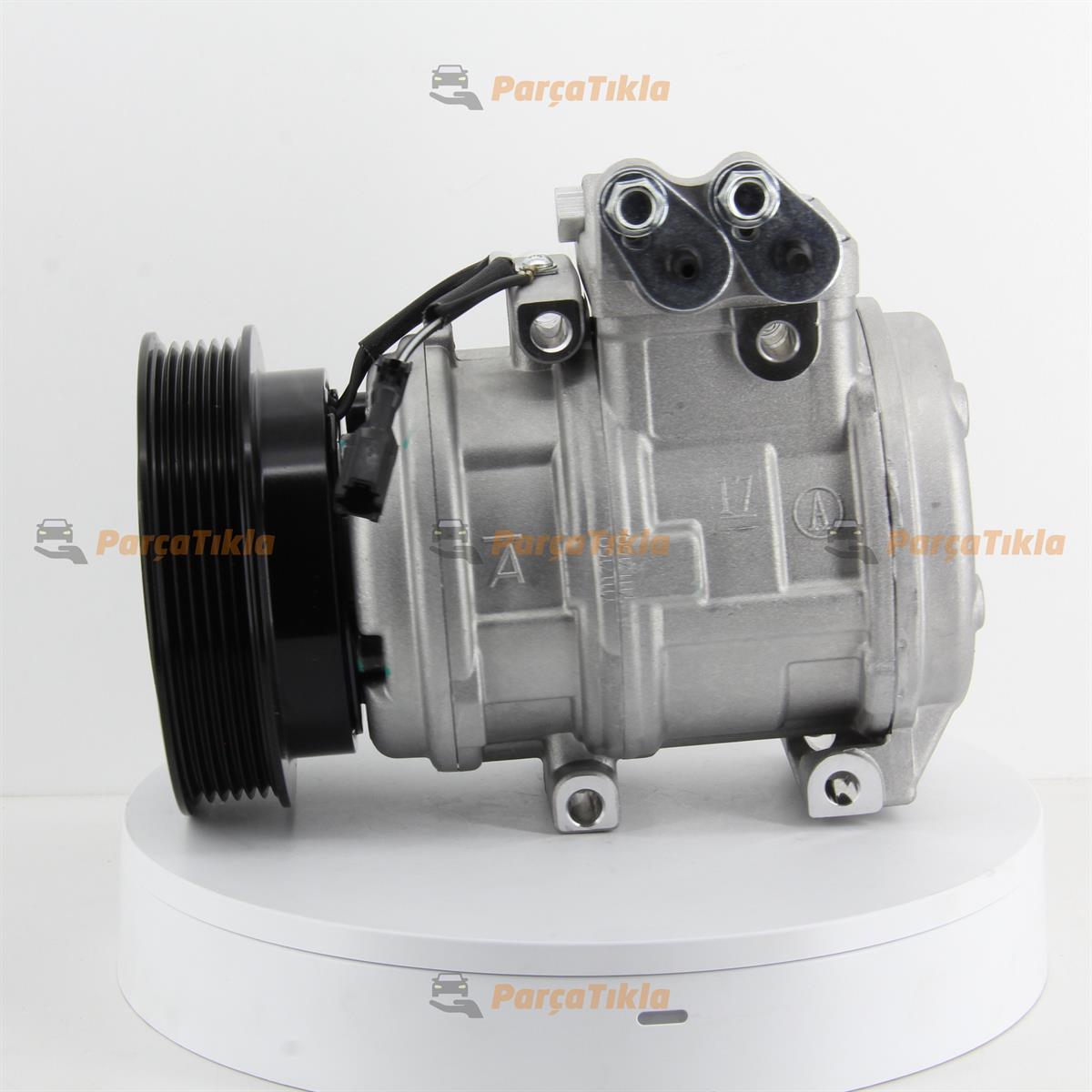 Klima Kompresörü 6pk 119mm Hyundai Elantra 1.6i 1.8i 2.0 Crdı 2001-2007 Tucson 2.0 Crdı 2004-2010 Kia Sportage 2 0k2kb61450 | Kapo 977012d600