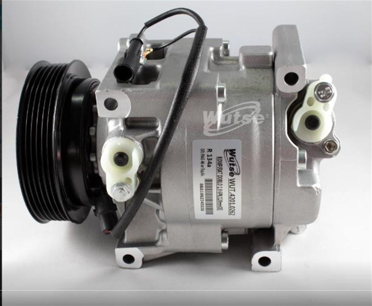 Klima Kompresörü 6pk 120mm Fiat Doblo 1.9 Punto Palio Siena Doblo 1,9d 1,9jtdı Dcp09001 42010262 46786262 | Wutse 42010262