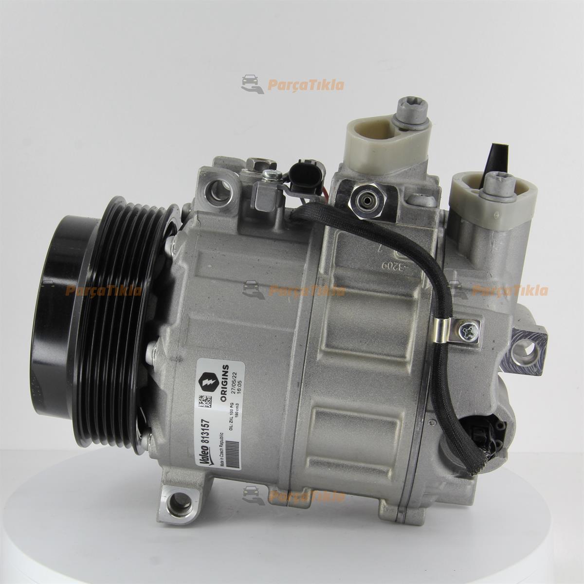 Klima Kompresörü 6pk Mercedes C Seri Sprinter 813157 Arkadan Valf Dcp17026 Dcp17053 Dcp17132 Dcp17072 Dcp17075 Dcp17109 813420 | Valeo 813157