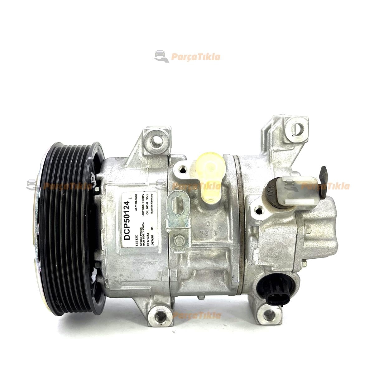 Klima Kompresörü 7pk 130mm Toyota Corolla Avensis Verso 2.0-2.2 Corolla 883100f030 8831005090 8831005120 | Denso Dcp50124