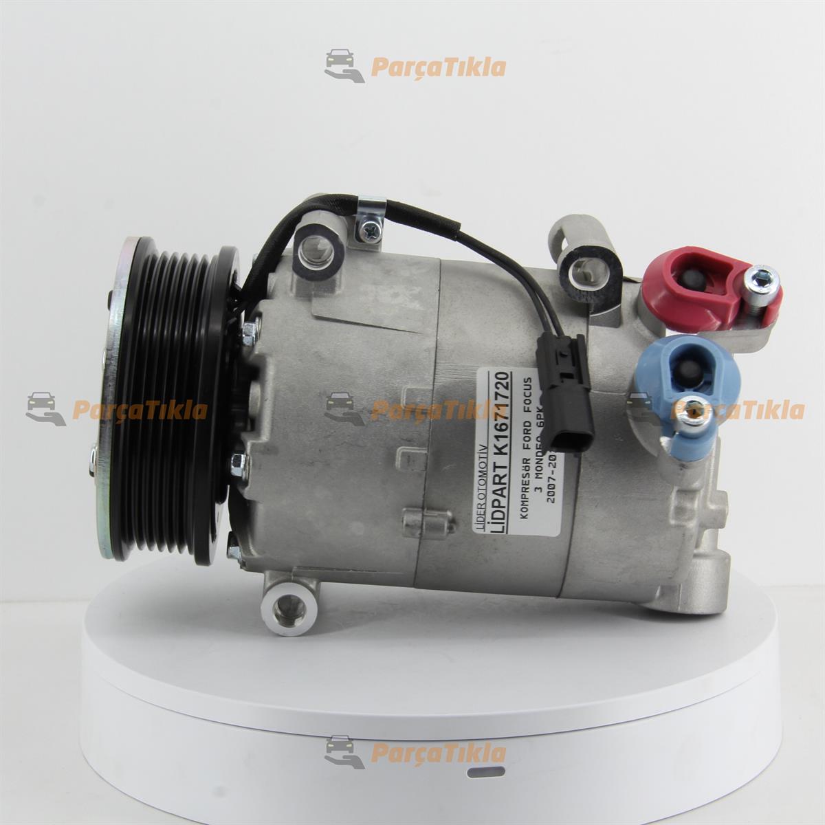 Klima Kompresörü 12v 6pk 110mm Ford Focus Iıı 3 2.0 Mondeo Land Rover Av6119d629dc | Lidpart K1671720