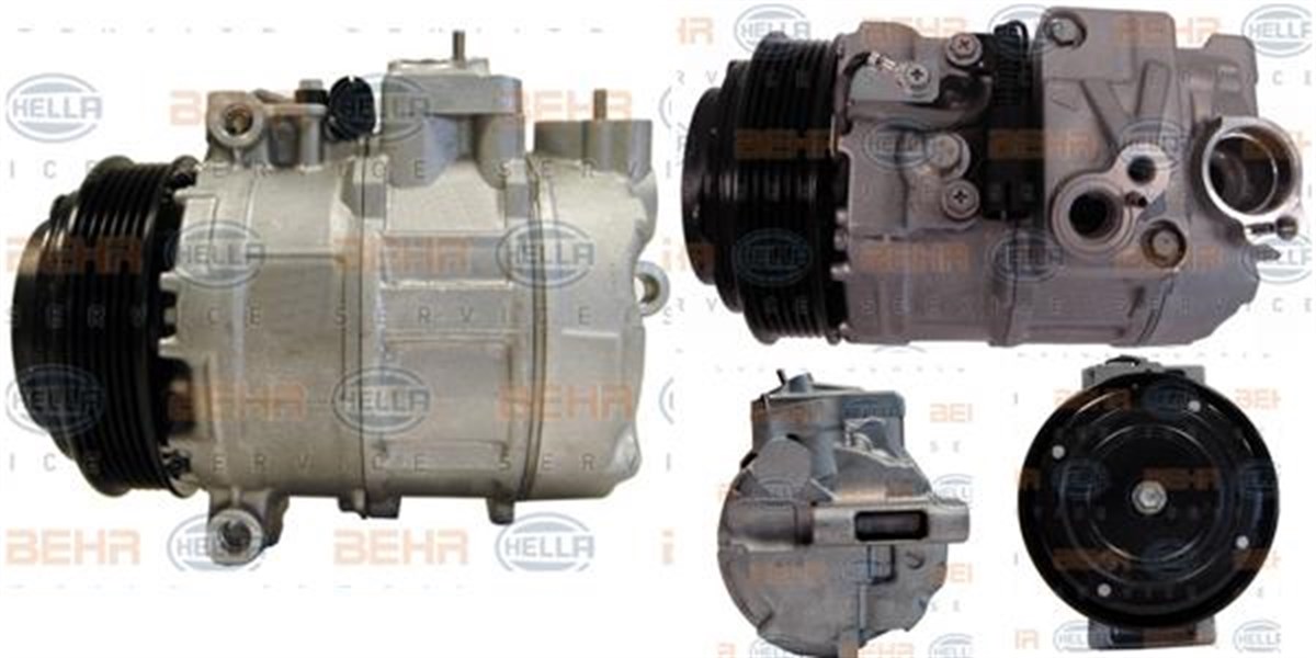 Klima Kompresörü Mercedes Ckl-w202-8fk351175511 | Behr 8fk351175511