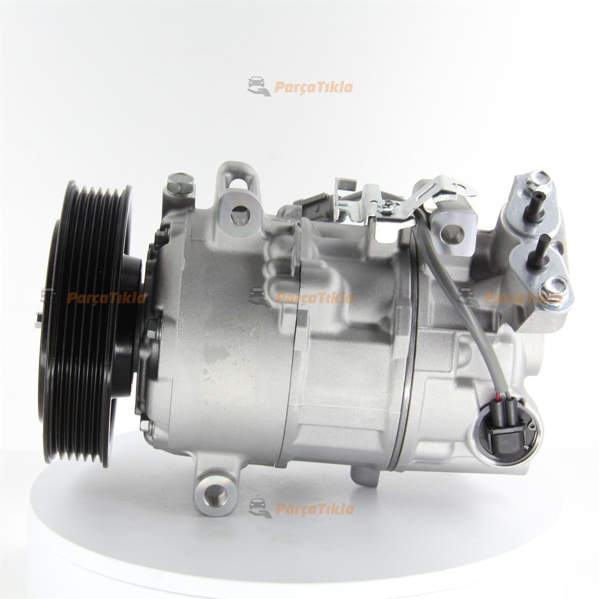 Klima Kompresörü Renault Megane Iıı Scenic Iıı ( Arkadan Valfli Soketli ) Dcp23030 | Lidpart K23030