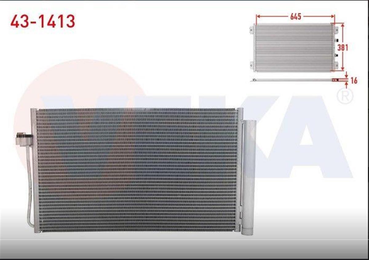 Klima Radyatörü Bmw 5 Serisi (e60) 520 D 2003-2010 Wutse 42020209 | Unıcore 94747