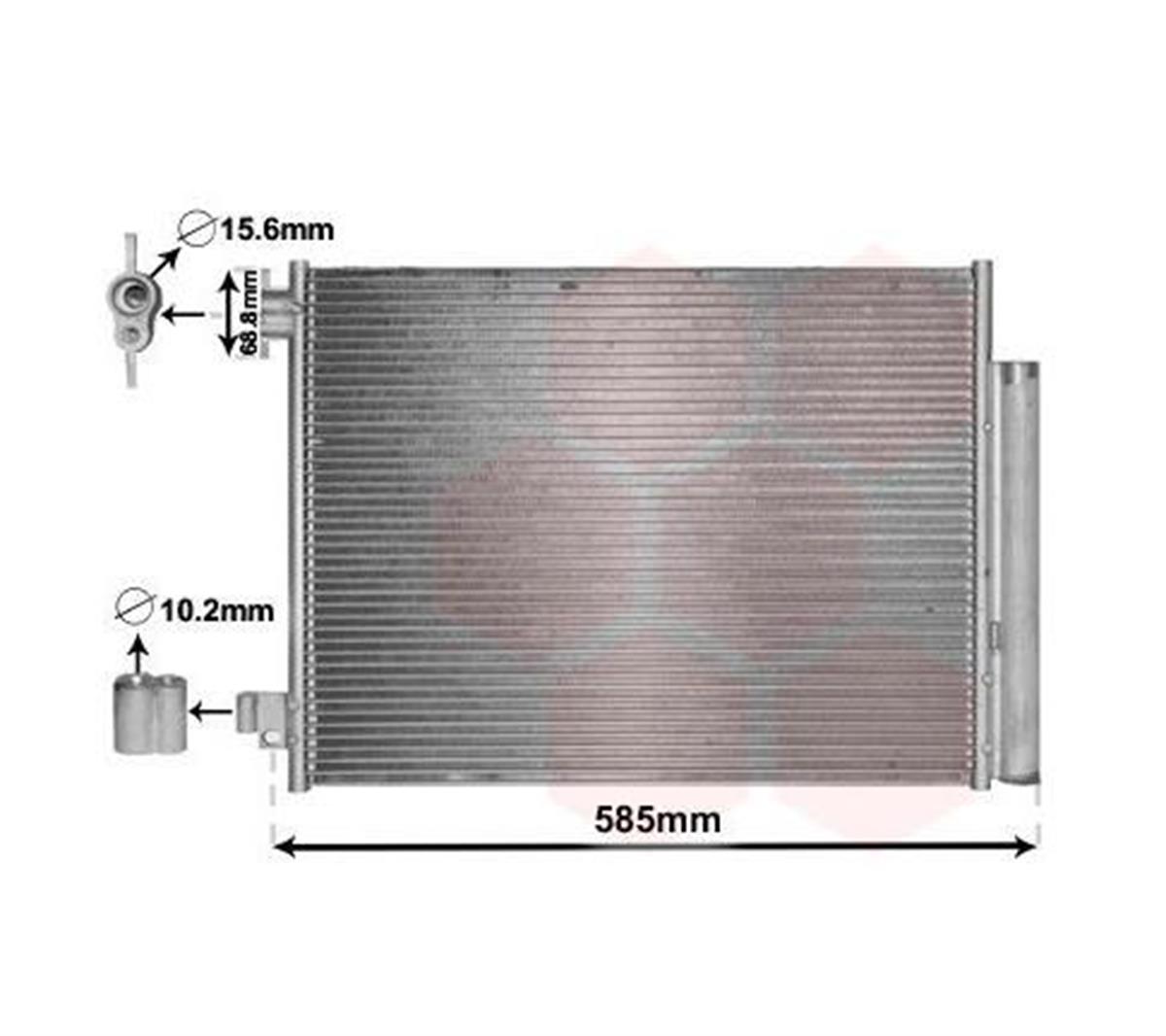 Klima Radyatörü Renault Captur Iı Clio 5 V 1.3 H5h Mais Captur Iı Nissan 921005fa0a Valeo 812501 Mga82410 Crn011012 921002815r | Mga 82410