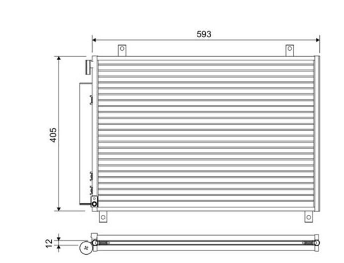 Klima Radyatörü Suzukı Swıft (2017) 1.0 Vvt Suzuki Swift 9531052r00 | Unıcore 941171
