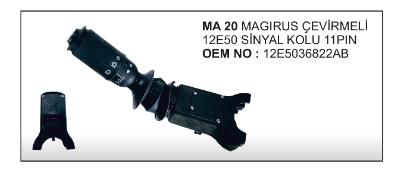 Far Sinyal Kolu Çevirmeli Magirus Otokar Sultan S141 | Kobe Ma20