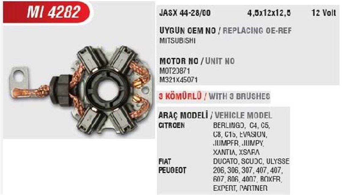 Kömür Yuvası Cıtroen Berlingo Fiat Pejo Renault Subaru 40 Beygir Yamaha Deniz Motoru Marin Opel Insıgnıa | Mega Mı4282
