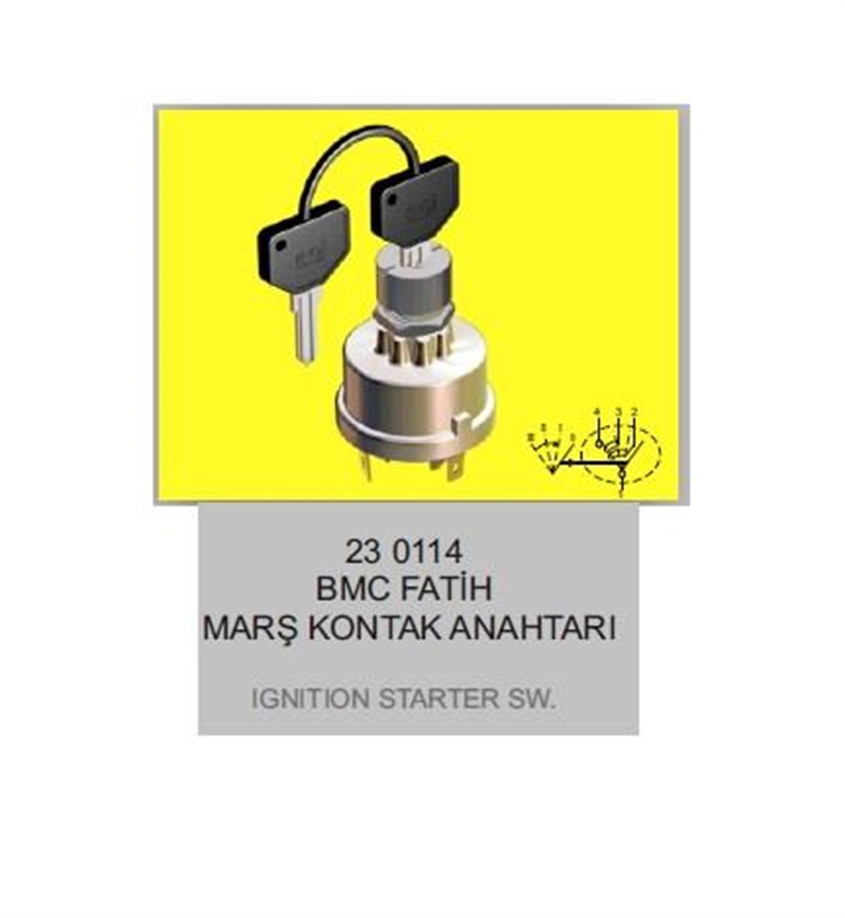 Kontak Anahtarı Bmc Fatih Eng230114 | Eng 230114