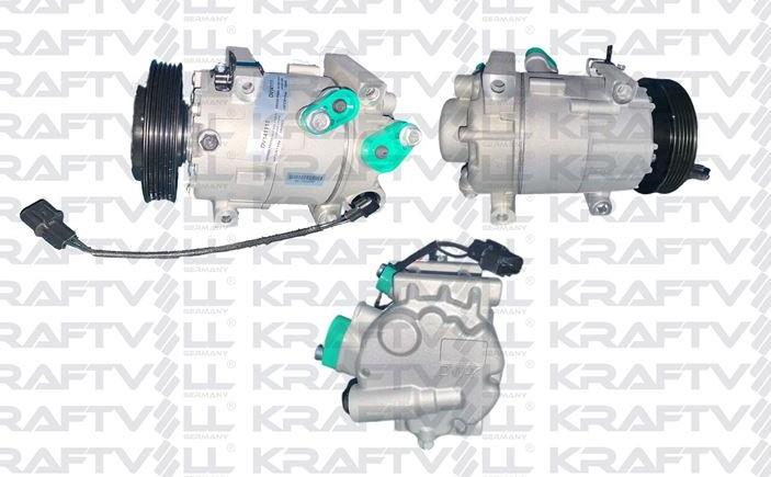 Klima Kompresör 12v 5pk 117mm Hyundai İ20 1,4/1,2 Benzinli Kia 97701c8000 | Kraftvol L19011197