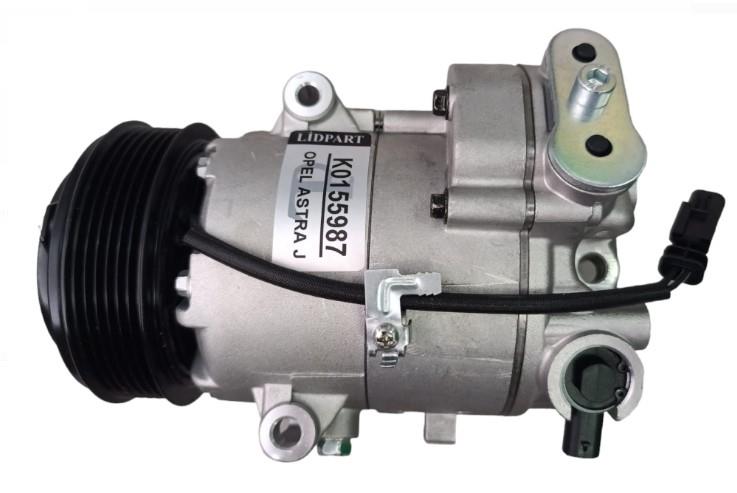 Klima Kompresörü 12v 6pk Opel Astra J 2014 1.6 Cdti Kasnak Çapı:110mm | Lidpart K0155987