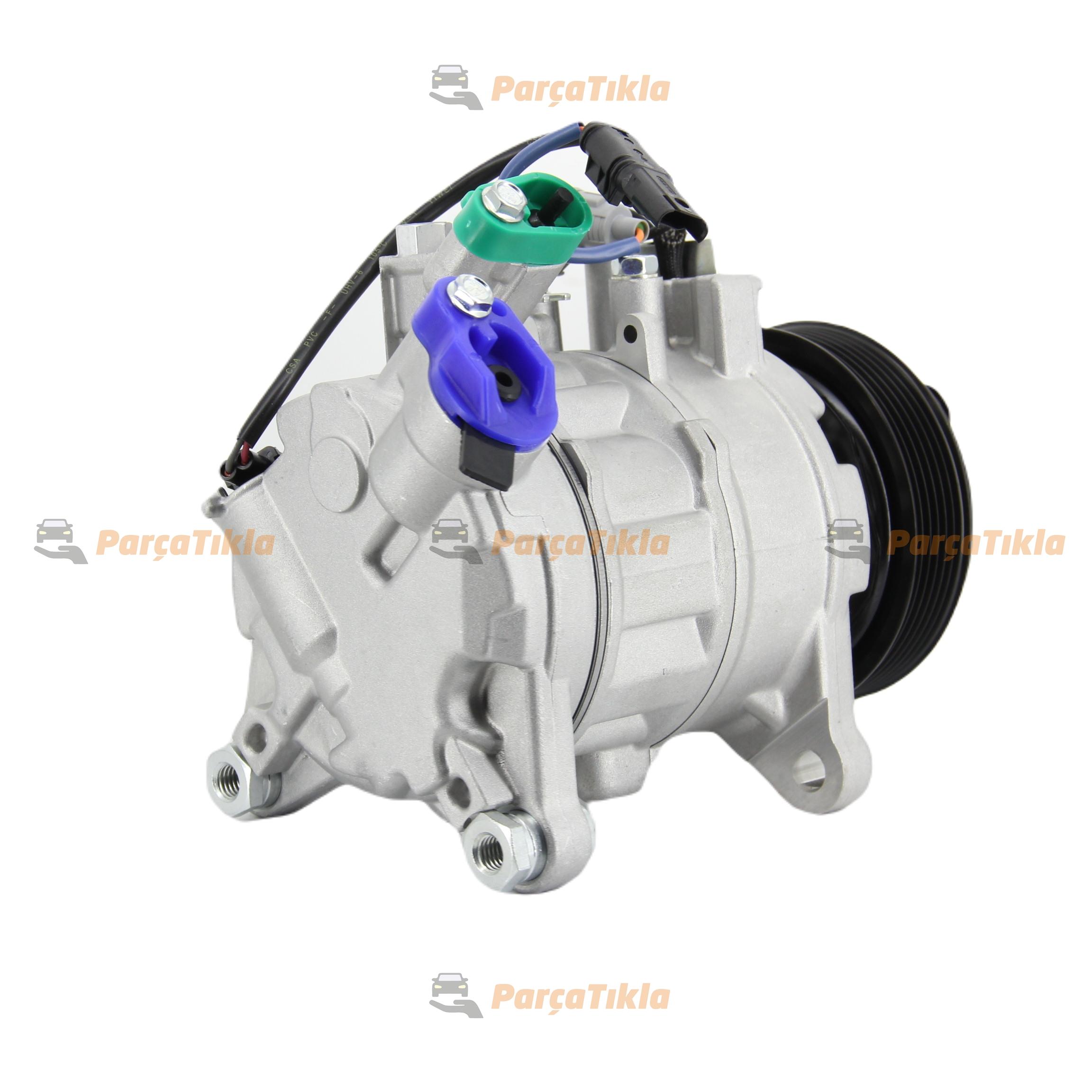Klima Kompresörü 12v 6pk Bmw 1 F20 118d 20d (ince Gövde) Kapo Dcp05095 Kasnak Çapı:110mm | Lidpart K05095