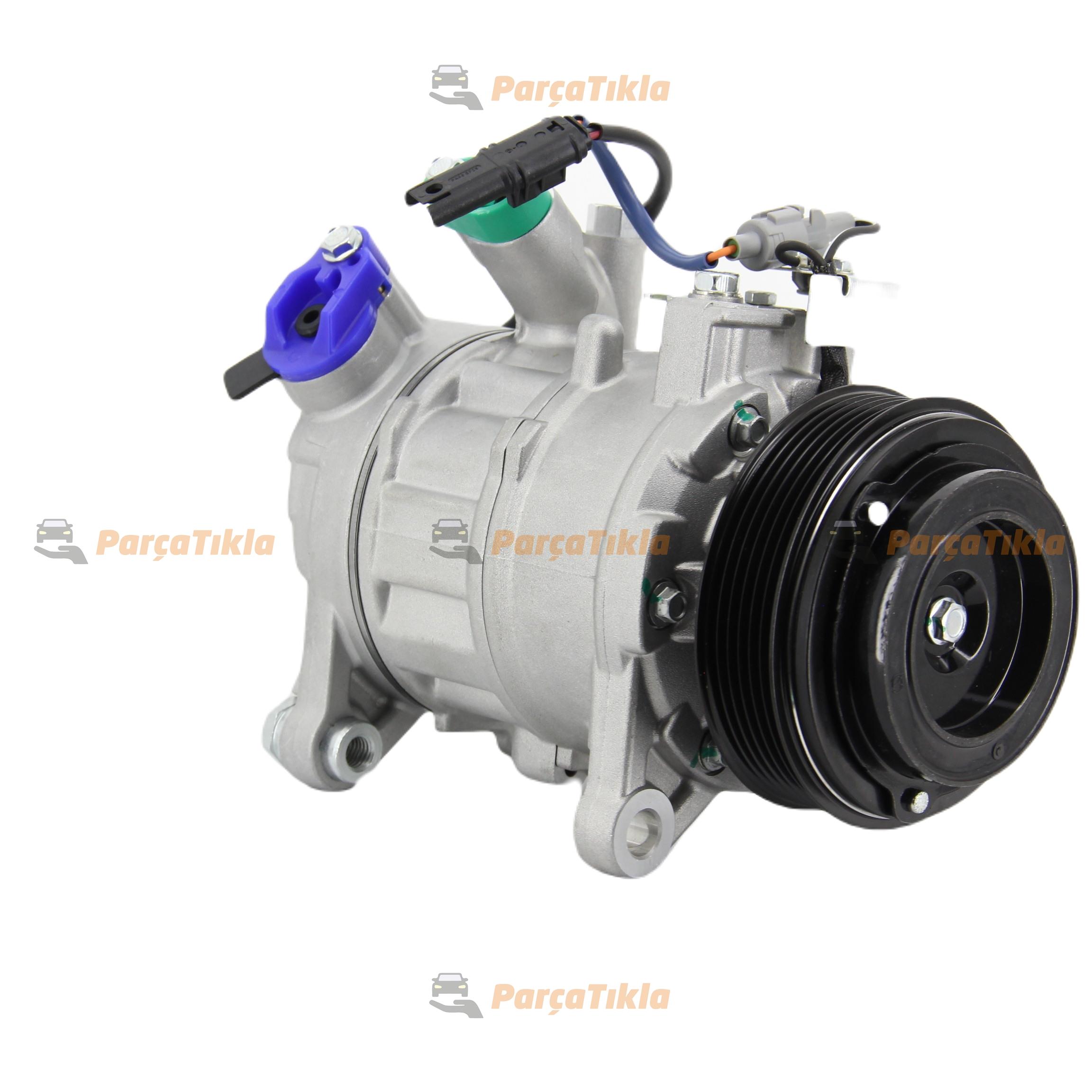 Klima Kompresörü 12v 6pk Bmw 1 F20 118d 20d (ince Gövde) Kapo Dcp05095 Kasnak Çapı:110mm | Lidpart K05095
