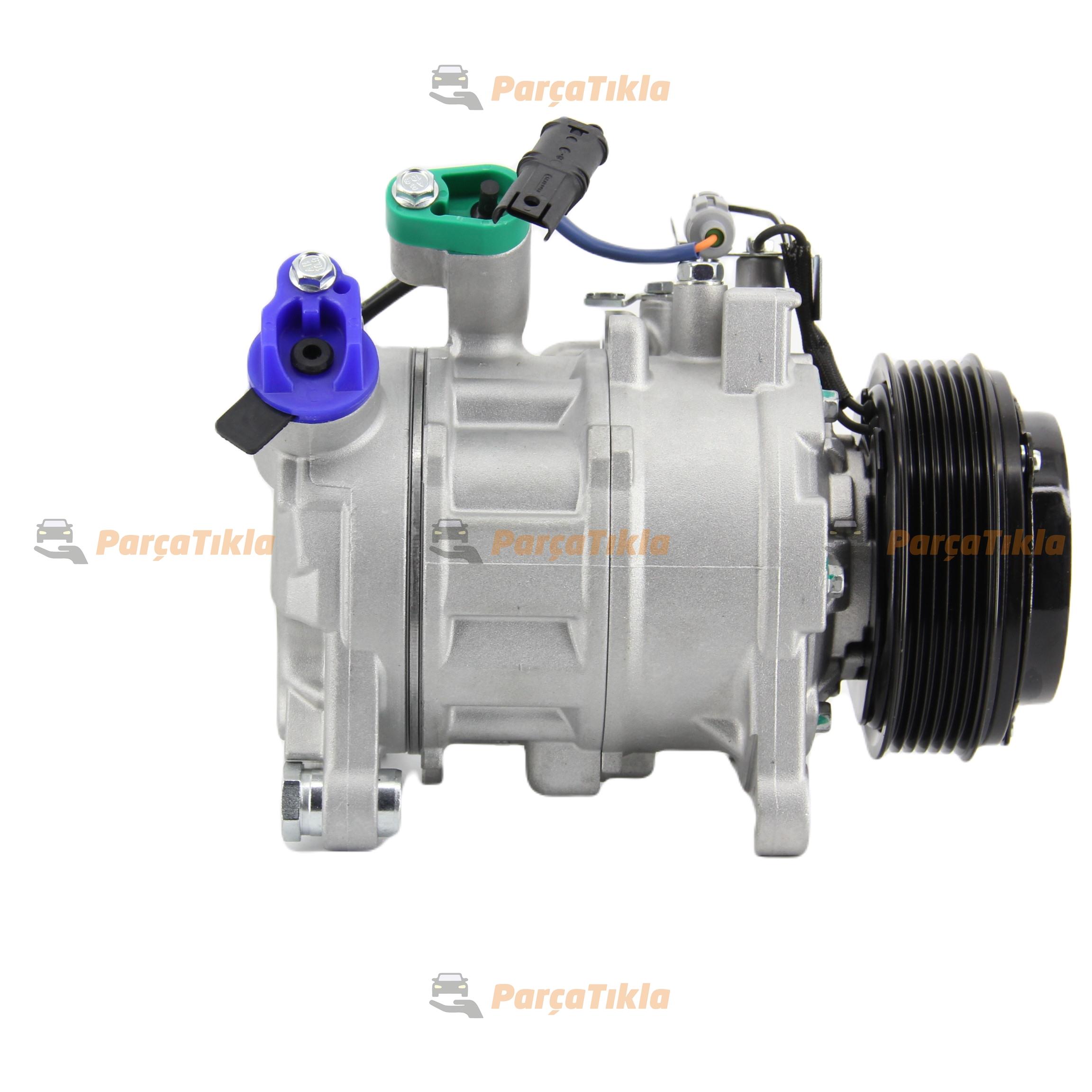 Klima Kompresörü 12v 6pk Bmw 1 F20 118d 20d (ince Gövde) Kapo Dcp05095 Kasnak Çapı:110mm | Lidpart K05095