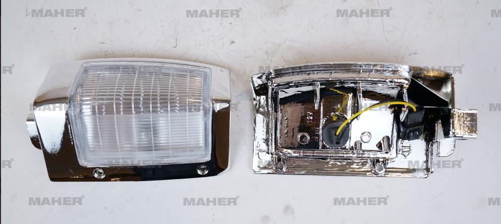 Sinyal Lambası Sol Ön Nikelajlı Pick-up D-21 92-97 | Maher Mhr01337