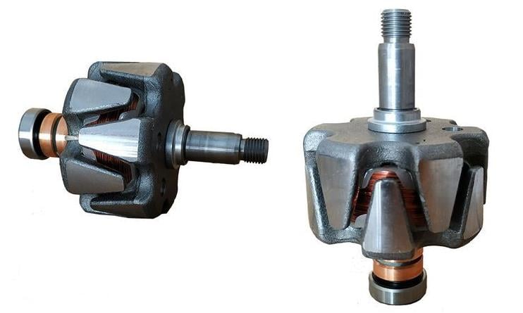 Rotor 24v Mili Kısa Ym Alt Iveco 35nc -50nc 83628102 İnce Bakırlı Ym | Mako 83628102