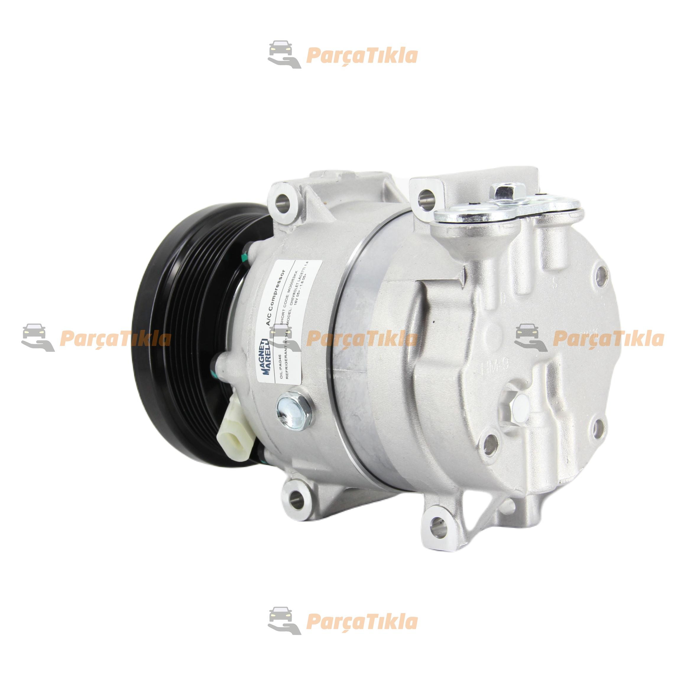 Klima Kompresör 6pk 120mm Chevrolet Lacetti1.6 Daewoo Aveo Kalos Nubıra 700772 96804280 | Marellı 359002000530
