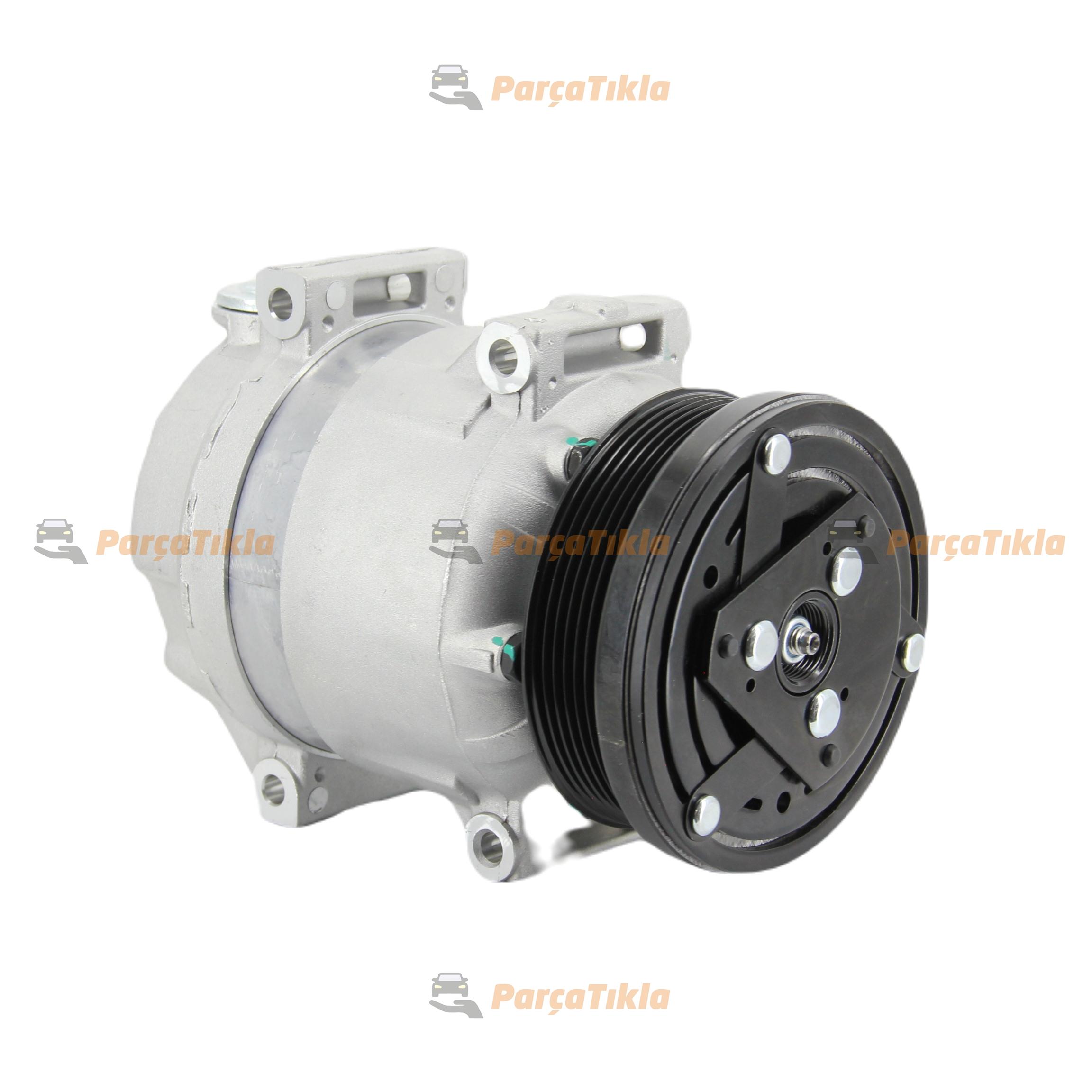 Klima Kompresör 6pk 120mm Chevrolet Lacetti1.6 Daewoo Aveo Kalos Nubıra 700772 96804280 | Marellı 359002000530