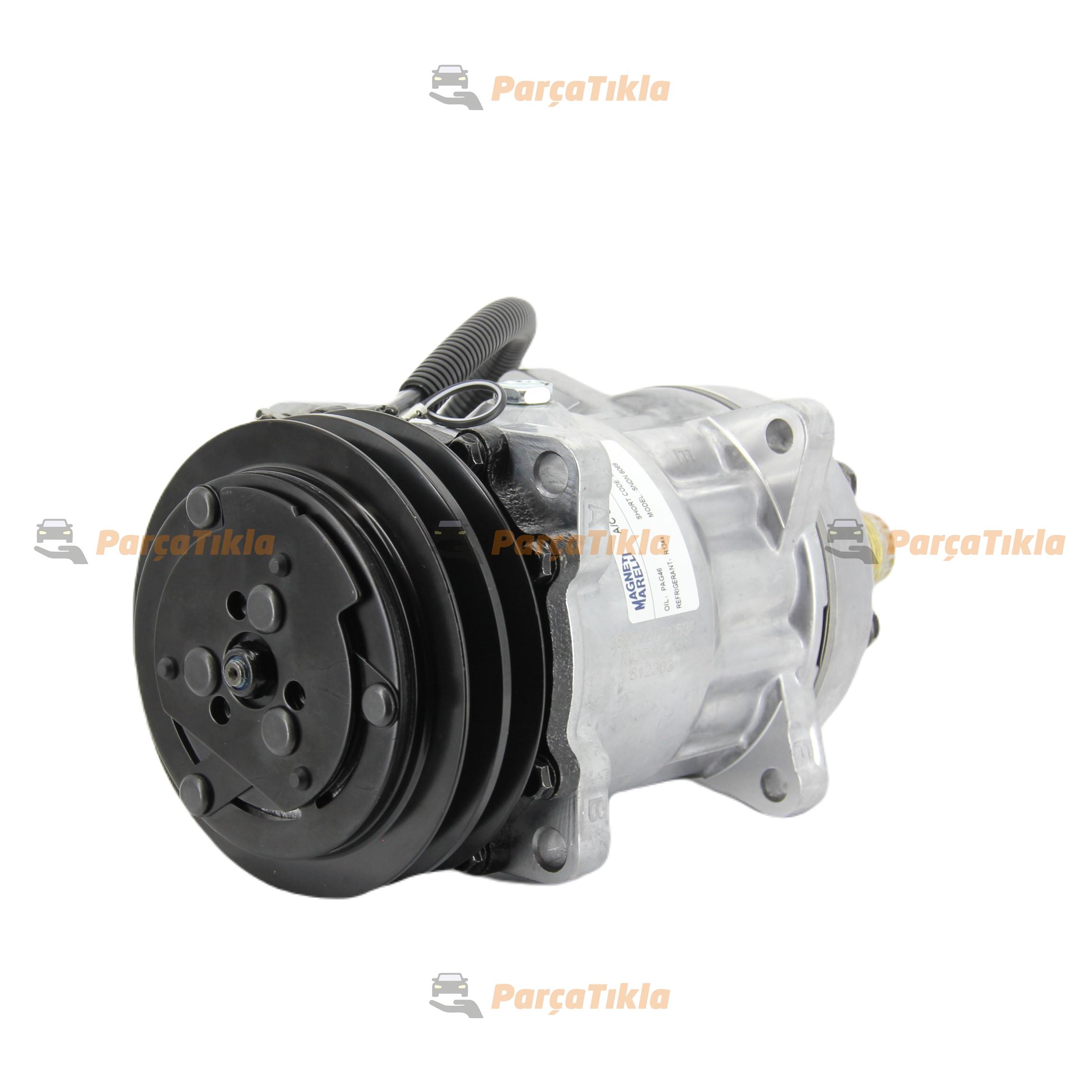 Klima Kompresörü 12v 7h15 2pk V Kayış Arka-çıkış Kalın-kalın | Marellı 359002001530