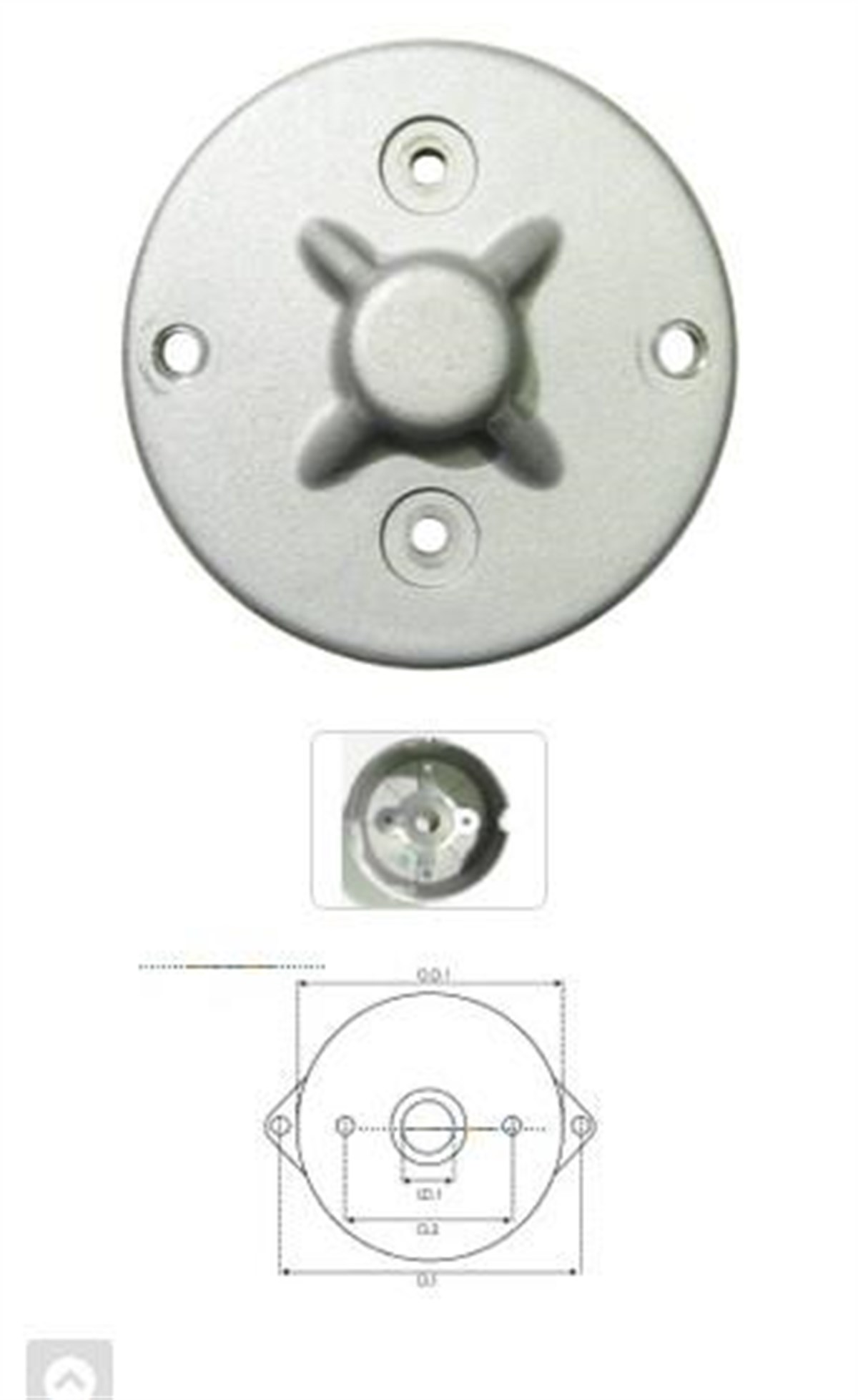 Marş Arka Kapak Dogan Slx Tempra Tipo Aleminyum Kapak Tpsx 83225135 | Mako 83225135