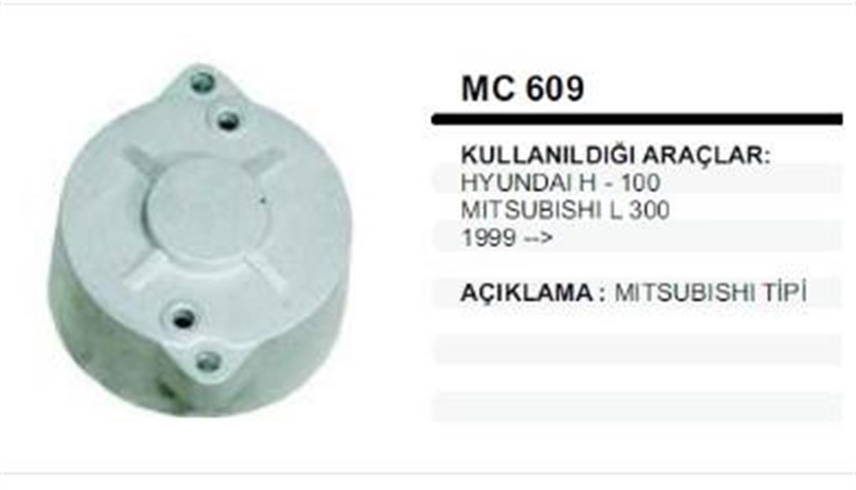 Marş Arka Kapak Hyundai H100 Mitsubishi L300 99- | Martek Mc609
