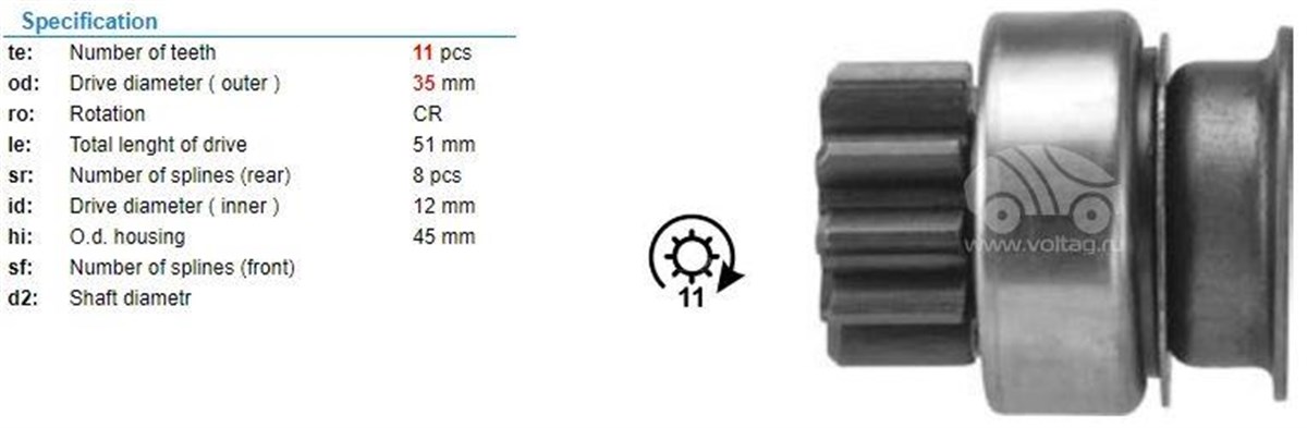 Marş Dişlisi 11diş Nissan Navara Qashqai Renault Trafic Master 3 | Orj Mıtsubıshı361450681