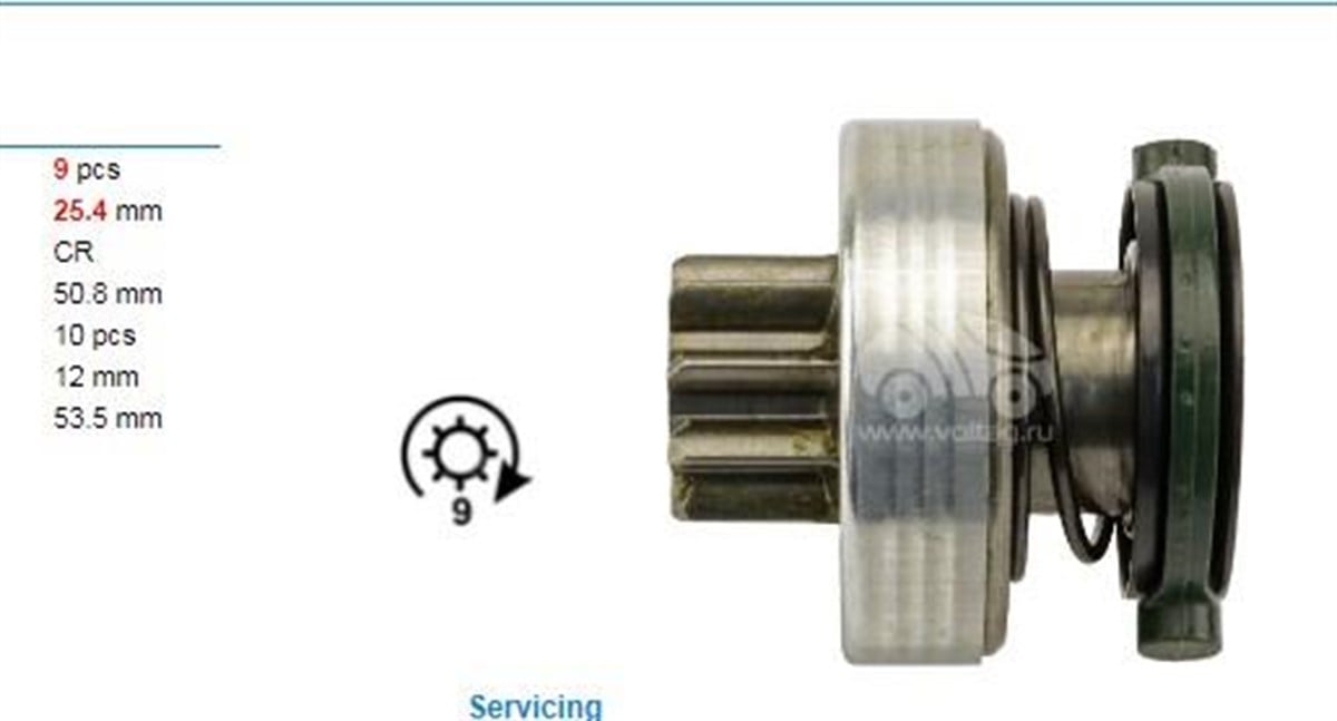 Marş Dişlisi 9diş Volvo S60s80 Xc60 Xc90 Fıat Doblo 1.9d | Bosch 1006209751
