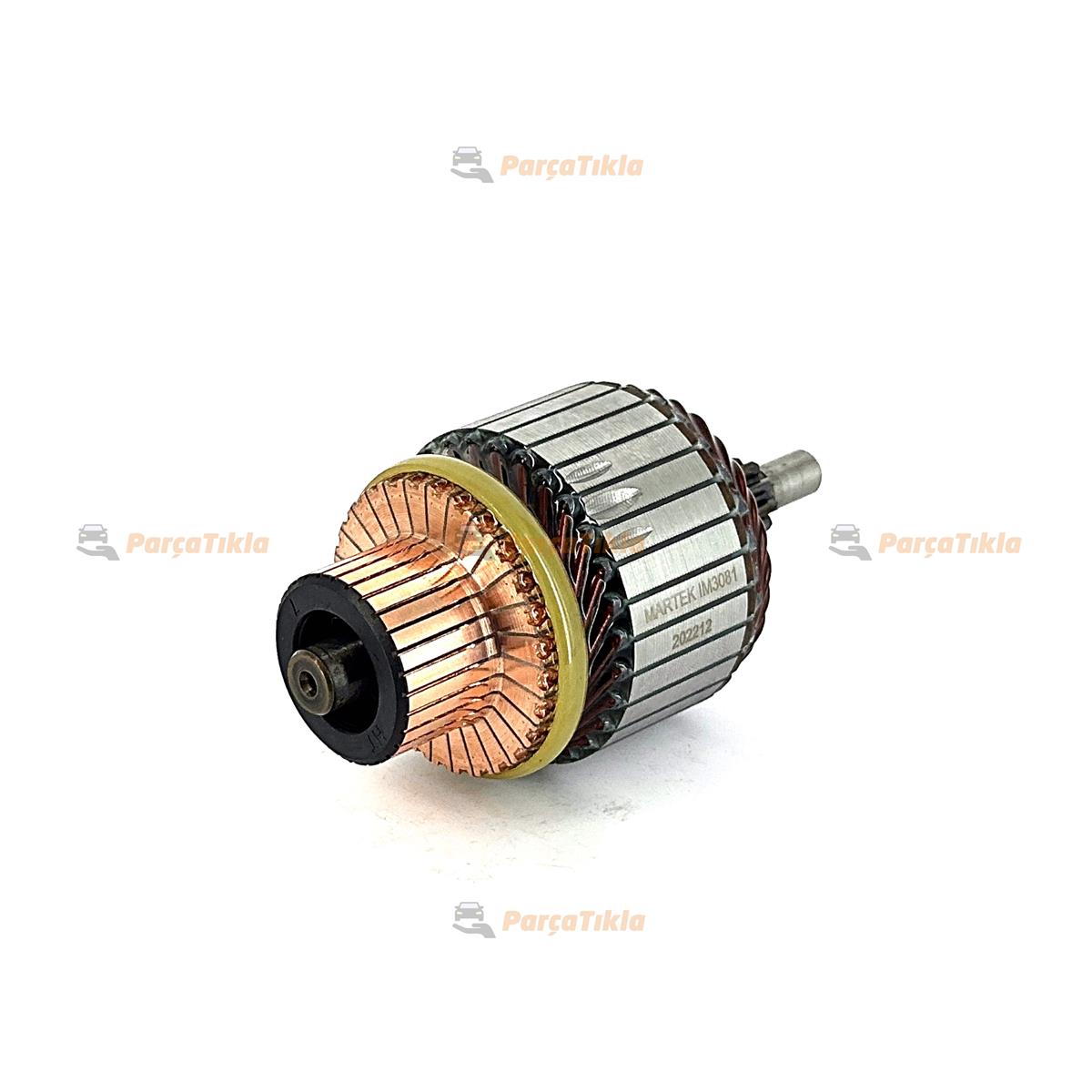 Marş Kollektörü 12v 9diş Mıtsubıshı Tıpı Renault Kangoo Clio Cıtroen Berlıngo Hdı Cukurova Forklift (m106t57671 M106x57671) | Martek Im3081