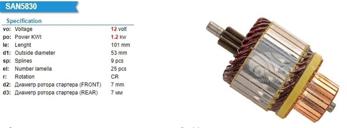 Marş Kollektörü 12v 9diş Toyota Corolla Avensis Auris Yaris 2006 Bmw | Ith Im3200