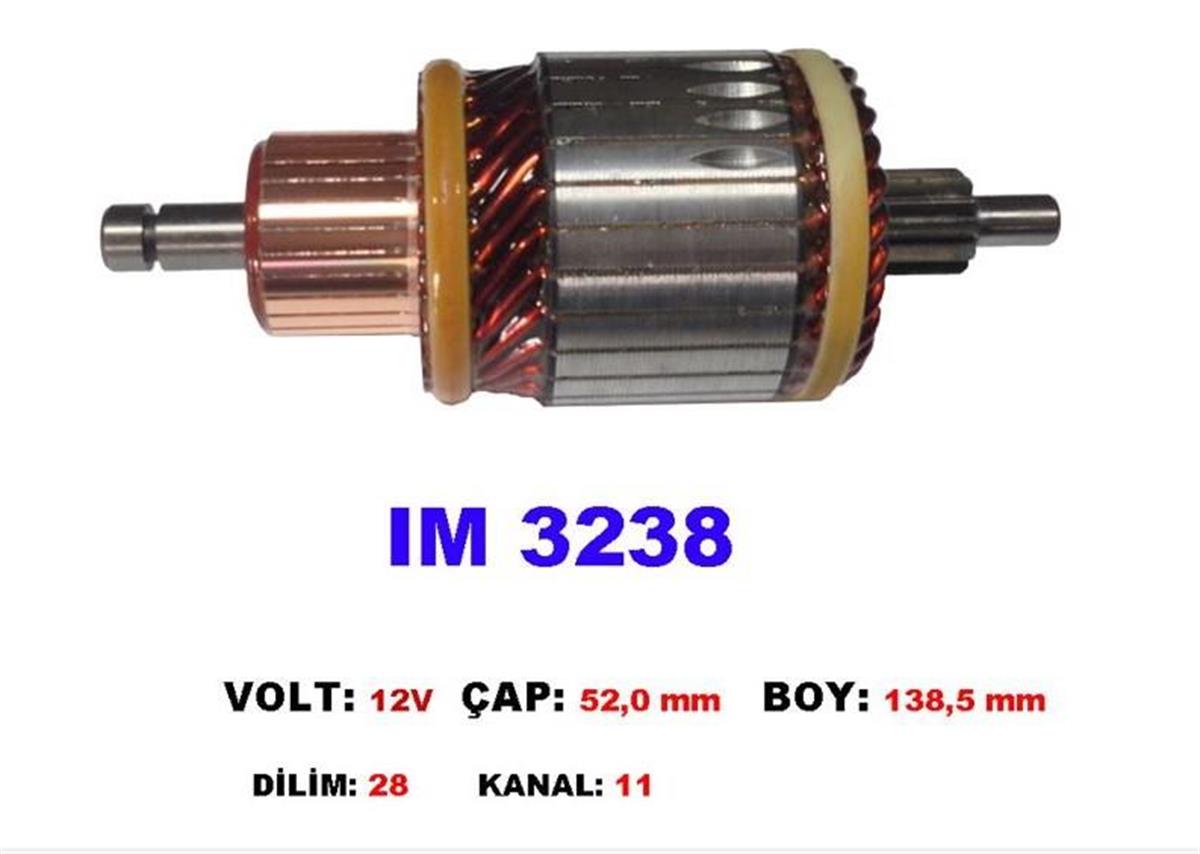 Marş Kollektörü 12v Bosch Tip Fiat Doblo 1.6 Mjet Bmw Alfa Romeo Start Stop | Martek Im3238