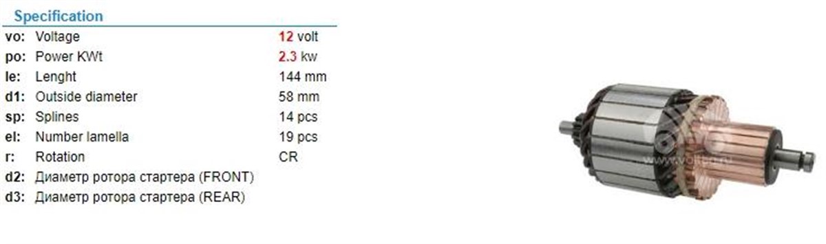 Marş Kollektörü 12v Ducato-master Ym-şap Makinası 58x144x14 | Wınwın Im2138