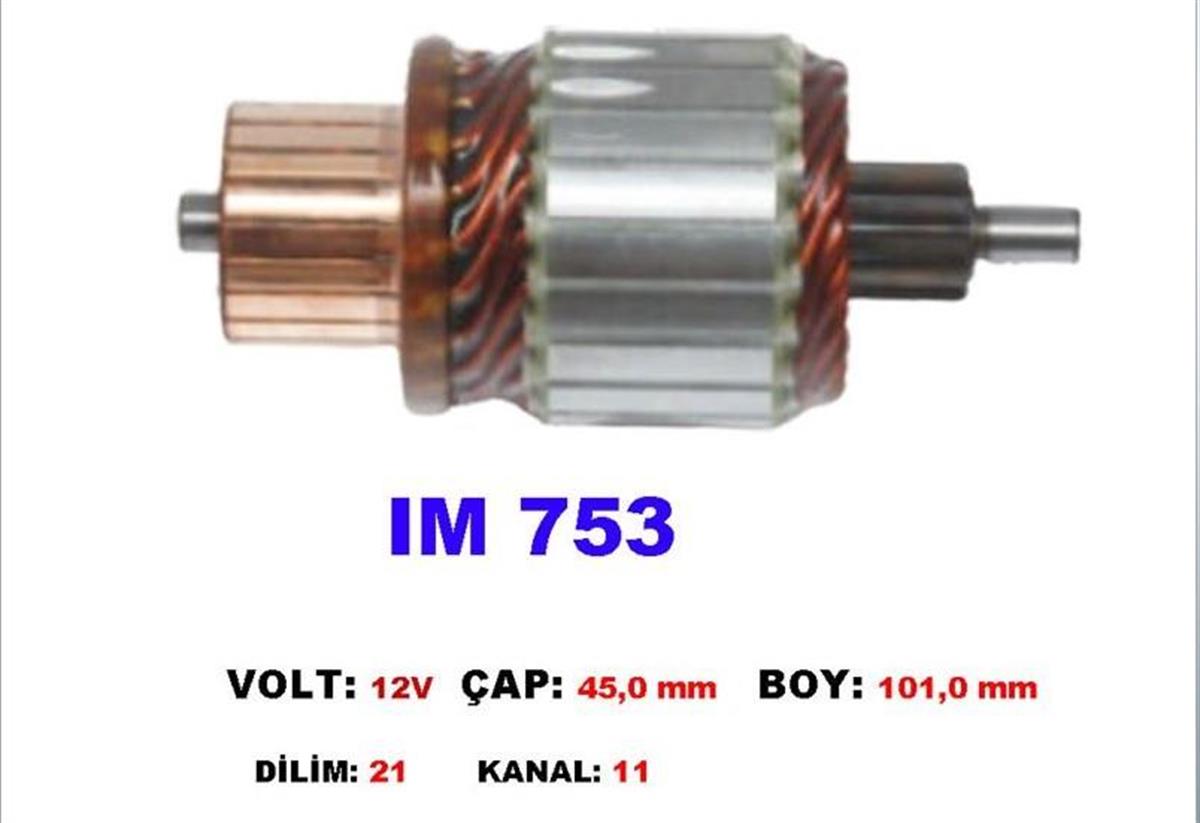 Marş Kollektörü 12v Toyota Corolla Daıhatsu Feroze 45x101x11 Im753 Kubato | Bypart Umk1161