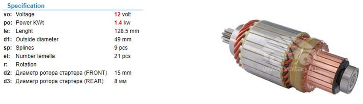 Marş Kollektörü 12v Toyota Honda 49.25x128.5x9 Toyota Corolla Avensis Rav4 Carina Camry | Ith Im3102